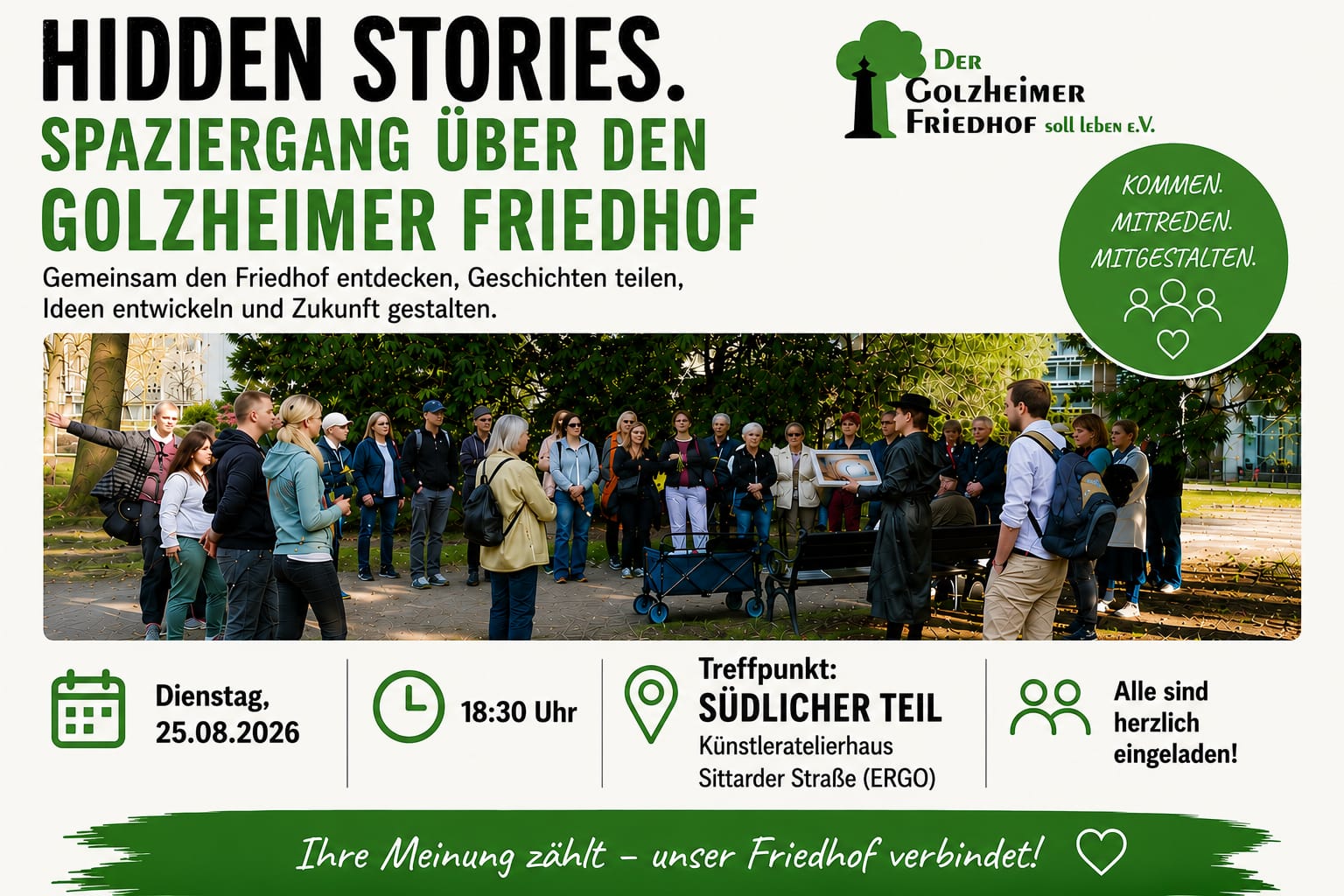 Golzheimer Friedhof Führung