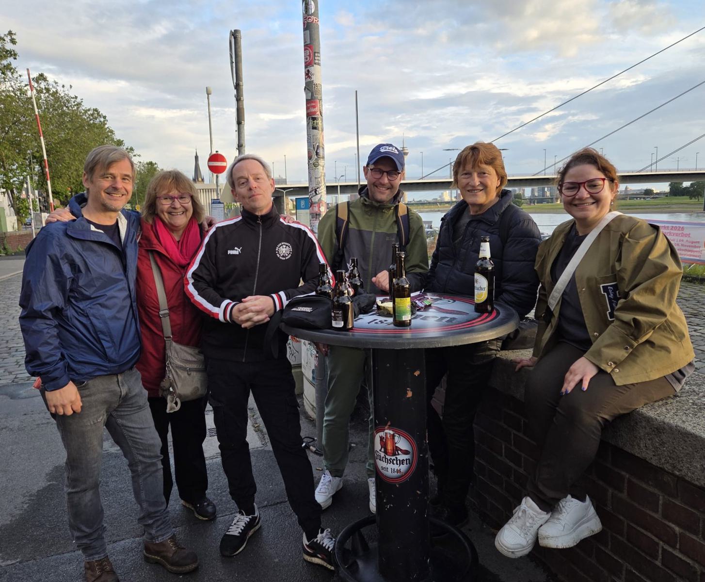 Golzheimer Friedhof Mitgliedertreffen Fortuna Büdchen