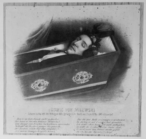 Der Tod des Ludwig von Milewski am 10. Mai 1849: "Spurensuche an den Gräbern der Revolution von 1848/49 auf den Golzheimer Friedhof in Düsseldorf"