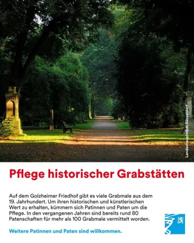 Putztag auf dem Golzheimer Friedhof in Kooperation mit der Stadt Düsseldorf